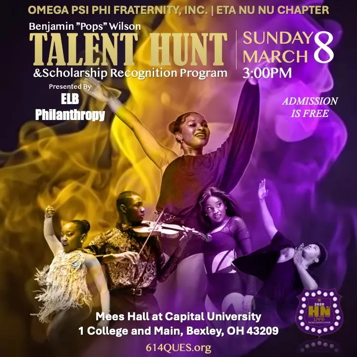 Talented performers in a vibrant dance and music showcase at Omega Psi Phi Fraternity's talent hunt event.